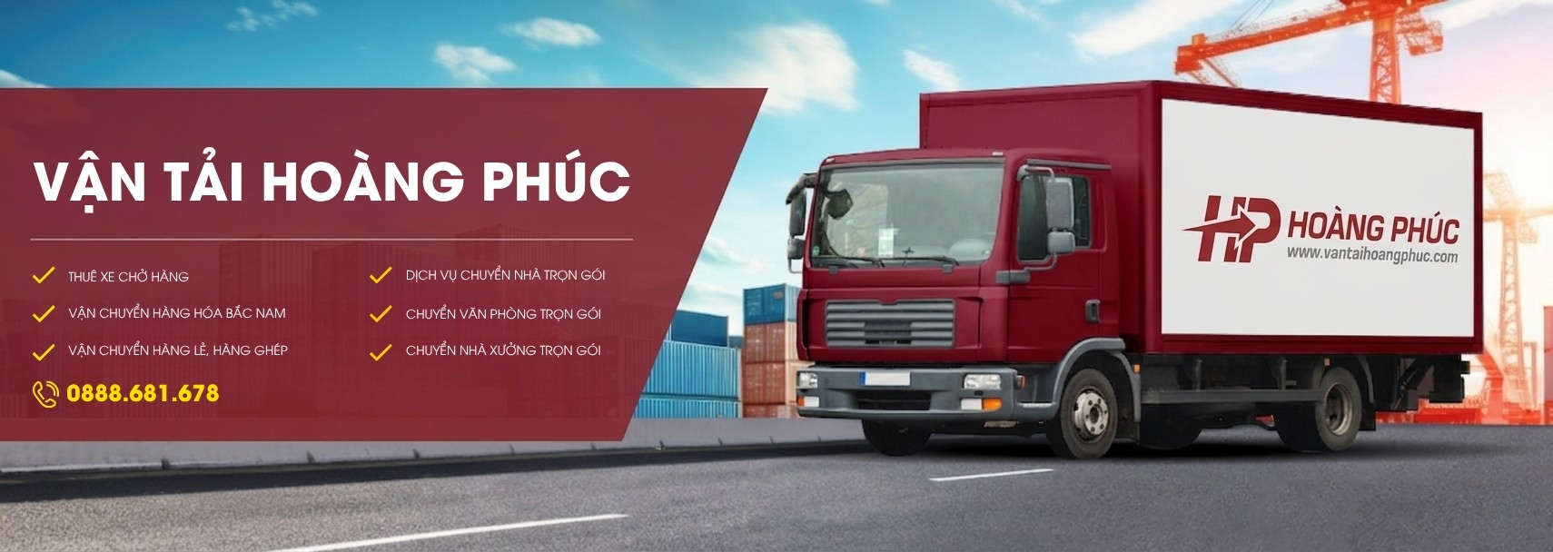 Vận tải hoàng phúc banner